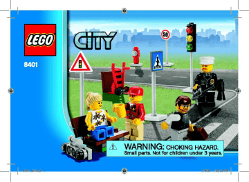 Guide d'installation | Lego 8401 City Minifigure Collection Manuel utilisateur | Fixfr