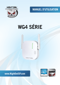 NIGHT OWL WG4 Series Manuel utilisateur