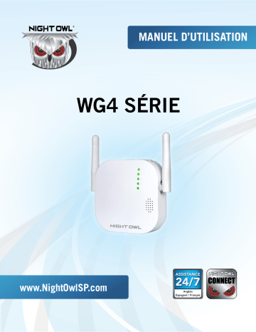 NIGHT OWL WG4 Series Manuel utilisateur | Fixfr