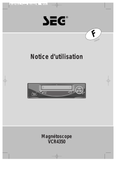 Daewoo VCR4350 Manuel utilisateur