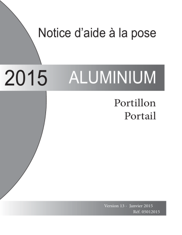 Castorama Portillon en alu Suippe gris Mode d'emploi | Fixfr