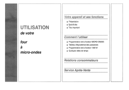 Thomson mi200 Manuel utilisateur