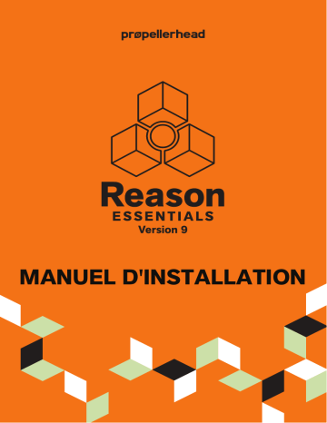 Propellerhead Reason Essentials 9.5 Manuel utilisateur | Fixfr