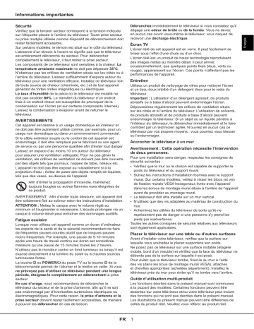 Manuel du propriétaire | Thomson 55UW9786 Manuel utilisateur | Fixfr