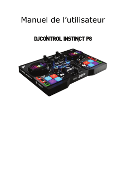 Hercules DJControl Instinct P8  Manuel utilisateur