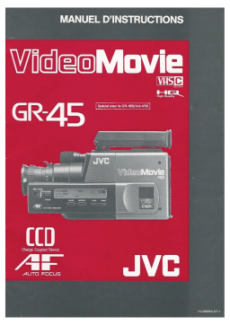 JVC GR-45 Manuel utilisateur