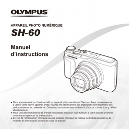 Olympus SH60 Manuel utilisateur