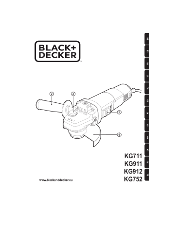 Black & Decker KG711 Mode d'emploi | Fixfr