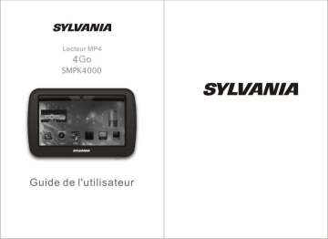 Mode d'emploi | Sylvania SMPK 4000 Manuel utilisateur | Fixfr