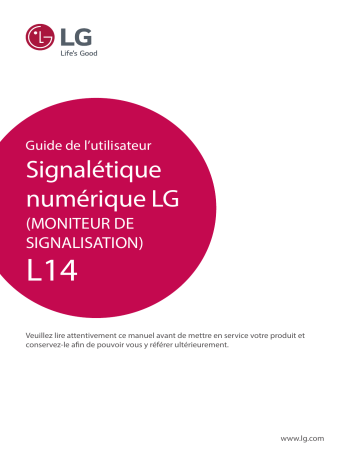 49VL7D-A | LG 55LV35A-5B Mode d'emploi | Fixfr