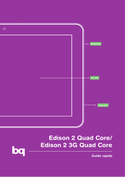 bq Edison 2 Quad Core Manuel utilisateur