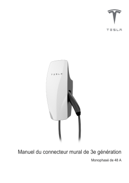 Tesla 3e génération Manuel du propriétaire