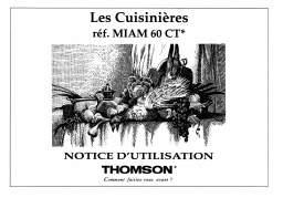 Thomson MIAM60CT Manuel utilisateur