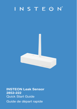 INSTEON Water Leak Sensor Guide de démarrage rapide