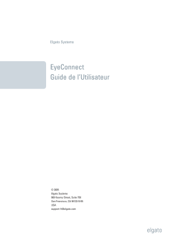 Elgato EYECONNECT Manuel utilisateur