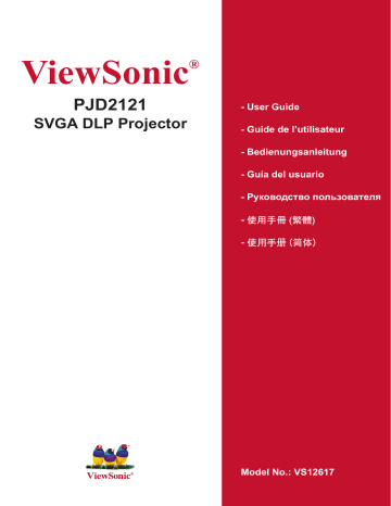 Manuel du propriétaire | ViewSonic PJD2121 Manuel utilisateur | Fixfr