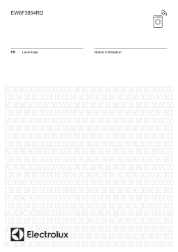 Electrolux EW6F3854RG Manuel utilisateur