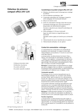 THEBEN COMPACT OFFICE 24V LUX Manuel utilisateur