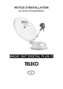 Teleco Magic Sat Digital Plus CI Manuel utilisateur
