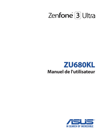 ZenFone 3 Ultra | Asus ZU-680KL Mode d'emploi | Fixfr