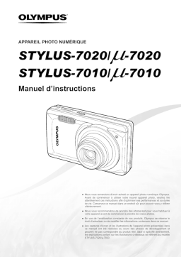 Olympus Stylus 7020 Manuel utilisateur