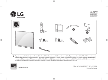 OLED55B7V | LG OLED65B7V Manuel du propriétaire | Fixfr