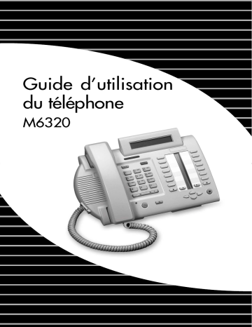 Mitel M6320 Mode d'emploi | Fixfr