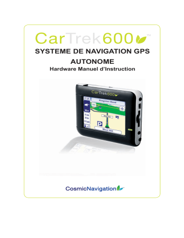 Mode d'emploi | CarTrek 600 Manuel utilisateur | Fixfr