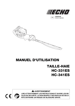 Echo HC-331ES Manuel utilisateur