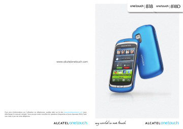 828 | Mode d'emploi | Alcatel 818D Manuel utilisateur | Fixfr