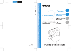 Brother CS 8120 Manuel utilisateur