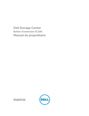 Dell Storage SC180 storage Manuel du propriétaire | Fixfr