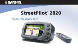 Garmin StreetPilot 2820 Mode d'emploi