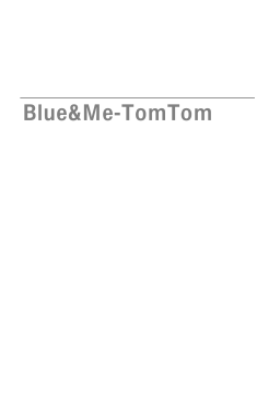 TomTom Blue&me Manuel utilisateur