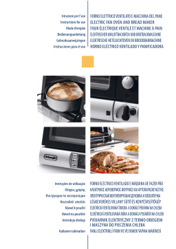 DeLonghi EOB2071 PAIN GOURMET Manuel utilisateur