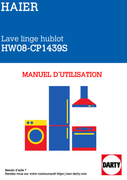 Haier HWD100-BD1499U1 Manuel utilisateur