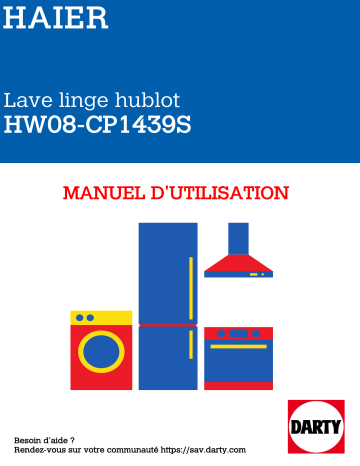 Manuel du propriétaire | Haier HWD100-BD1499U1 Manuel utilisateur | Fixfr
