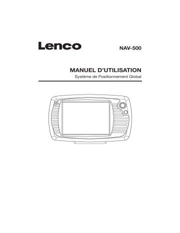 Manuel du propriétaire | Lenco NAV-500 Manuel utilisateur | Fixfr