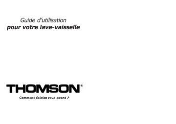 TVD30X | Manuel du propriétaire | Thomson TVD30Z Manuel utilisateur | Fixfr