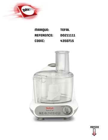 Manuel du propriétaire | Tefal HB65LD Manuel utilisateur | Fixfr