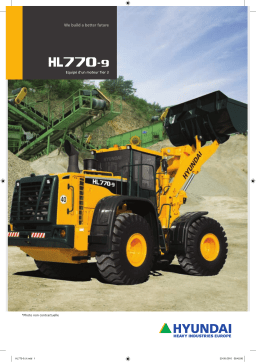 Hyundai HL770-9 Manuel utilisateur