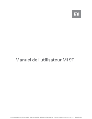 Manuel du propriétaire | Xiaomi Mi 9T Manuel utilisateur | Fixfr