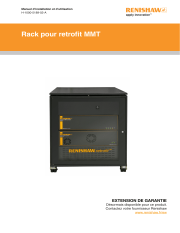 Renishaw Retrofit cabinet Manuel utilisateur | Fixfr