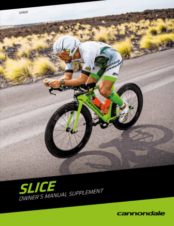 Cannondale Slice Multisport Manuel du propriétaire | Fixfr