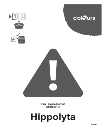 Colours Hippolyta Mode d'emploi | Fixfr
