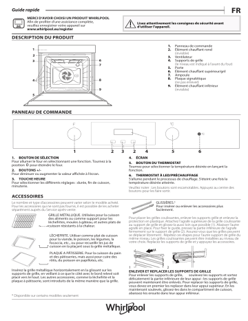 Mode d'emploi | Whirlpool AKP9 7860 NB Manuel utilisateur | Fixfr