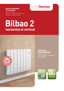 THERMOR BILBAO 2 Manuel utilisateur