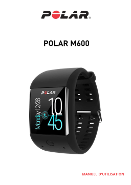Polar M600 Manuel utilisateur