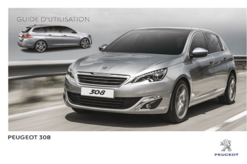 Manuel du propriétaire | Peugeot 308 Manuel utilisateur | Fixfr