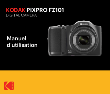 Kodak PixPro FZ-101 Mode d'emploi | Fixfr